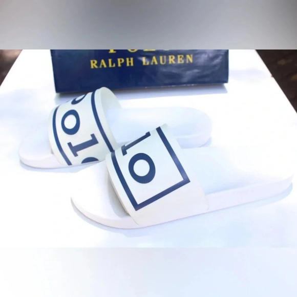 New Polo Ralph Lauren men’s slides - Picture 8 of 9